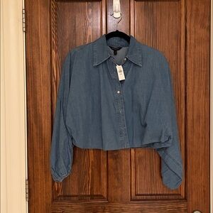 Banana Republic Denim Button-Up Shirt